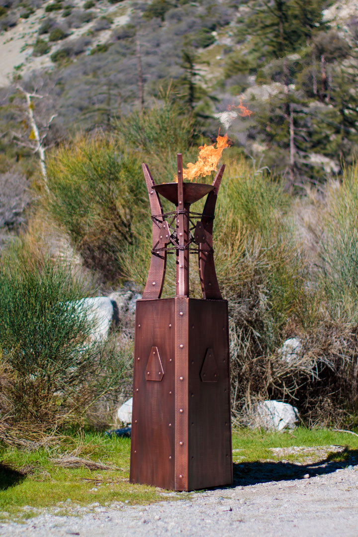 The Outdoor Plus - 24" Triangular Bastille Fire Tower