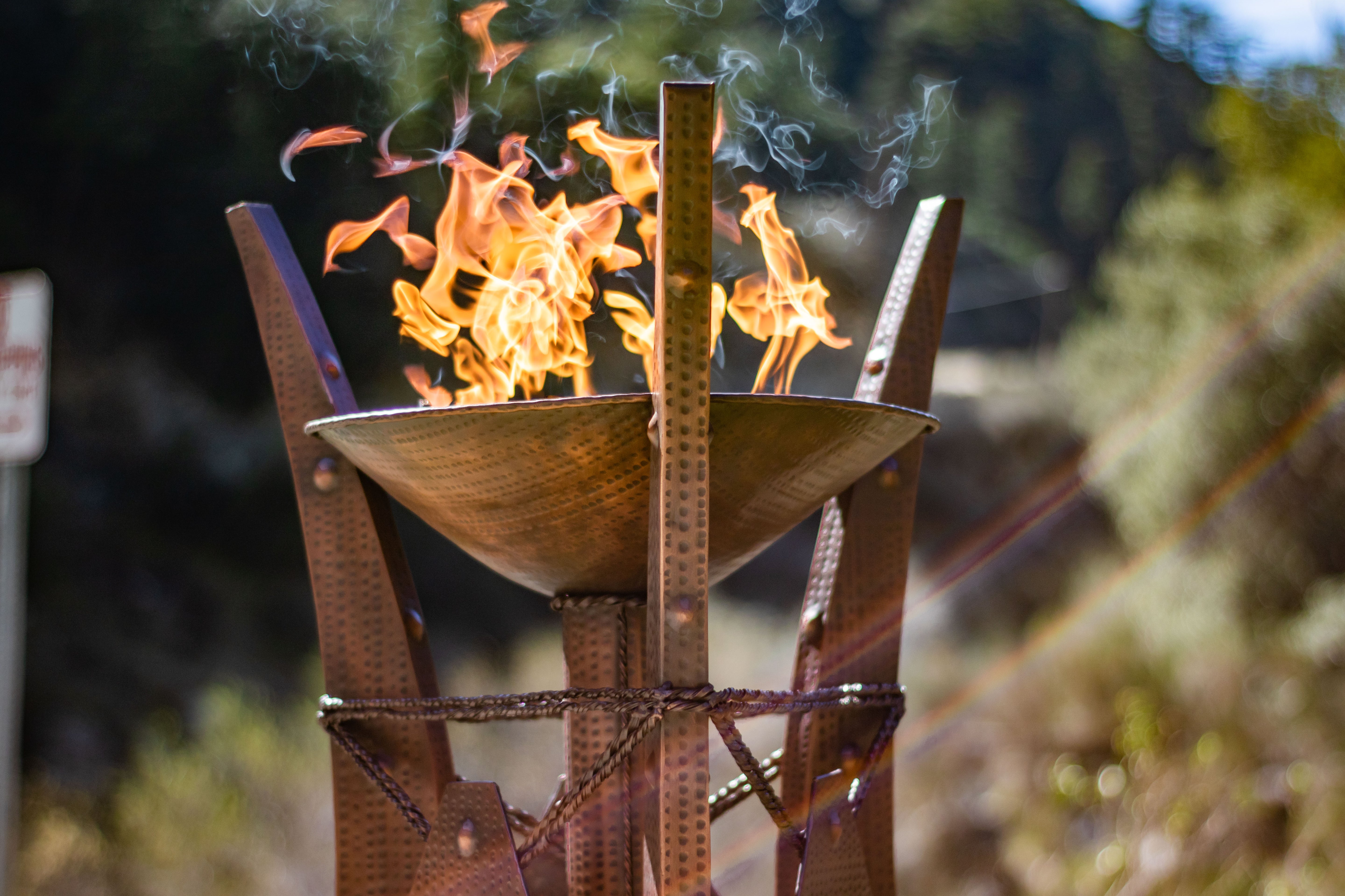 The Outdoor Plus - 24" Triangular Bastille Fire Tower