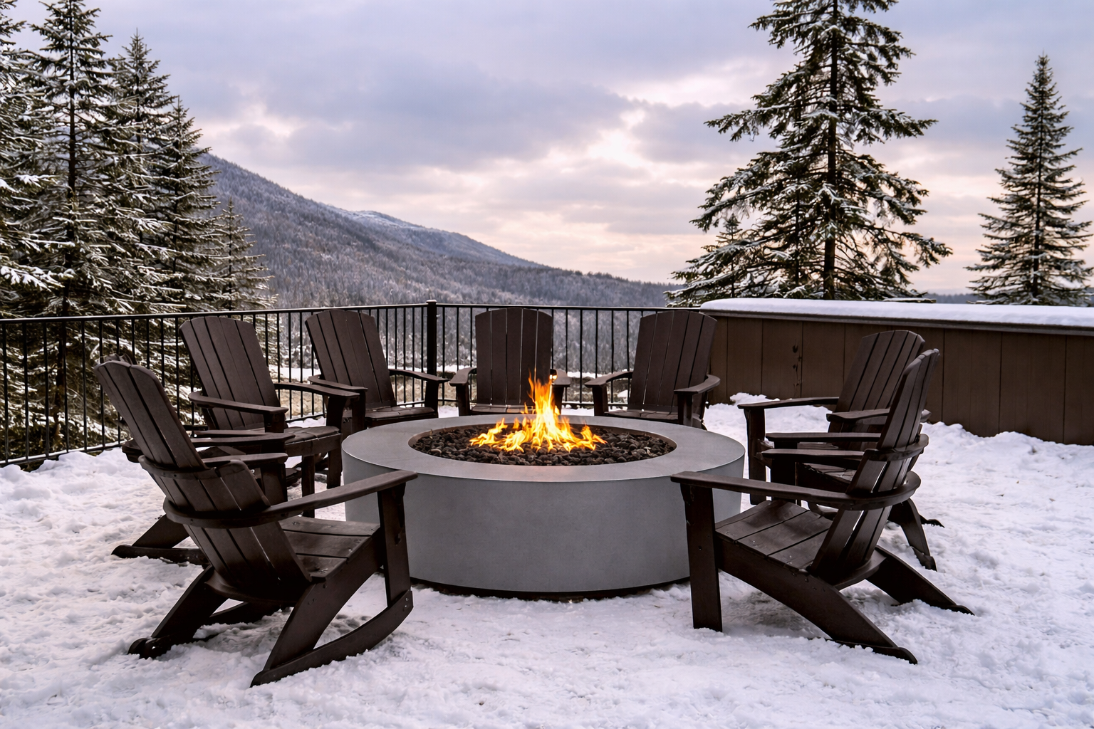 The Outdoor Plus - Unity Fire Pit – Powder Coated Steel - 18" Tall - Match Lit with Flame Sense System | Gray Vein Powder Coat